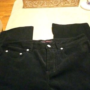 VINTAGE Z Cavaricci Size 30 Black Stretch Pants 30